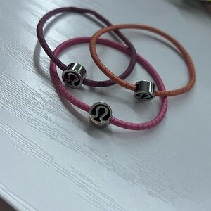 Lululemon hair ties